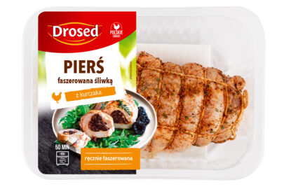 Breast stuffed with plum