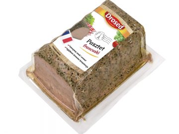 French pate with pepper