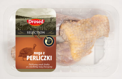 Noga z perliczki map